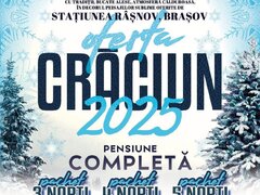 Pachet de Craciun 2025: Pensiune Completa, SPA si Cina Festiva la Hotel 3*
